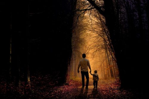 father-son_light_forest